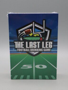 The Last Leg Beer Football Drinking Card Party Game Ages 21+ 2+ Players NEW